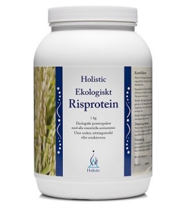 Veganskt pulver av ris.