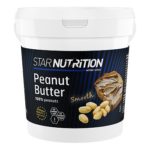 Jordnötssmör från gymgrossisten.