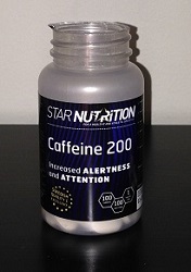 Koffeintabletter från Star Nutrition, Gymgrossisten
