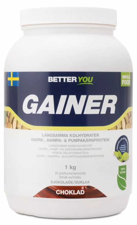 En vegetarisk gainer
